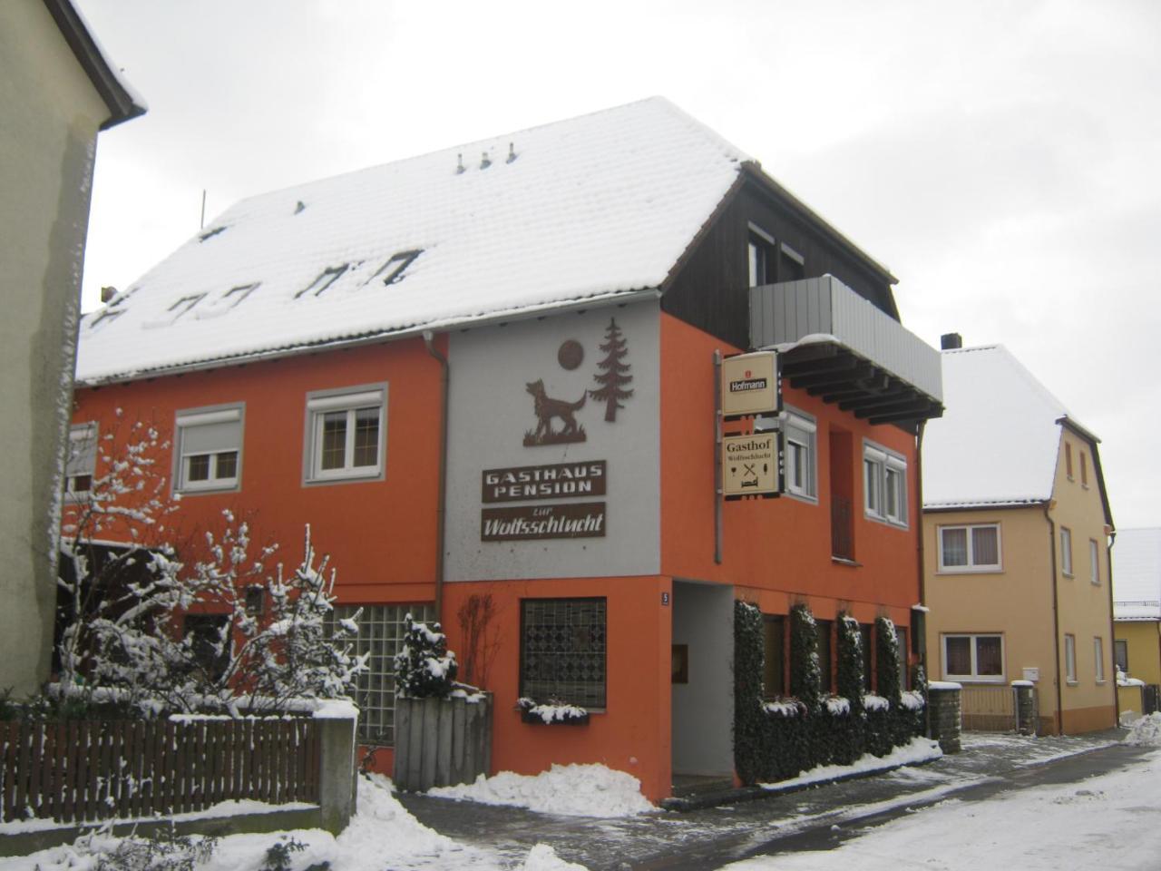 Gasthaus Zur Wolfsschlucht Hotel Sugenheim Luaran gambar